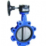 F7480 Marine worm gear lugged type butterfly valve