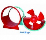 SLG series Industrial low noise swing-out axial fan