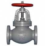 JIS F7377 16K Ship cast iron screw down non return check globe valve