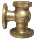 JIS F7416 5K Marine bronze lift check angle valve(Union bonnet type)